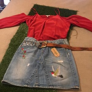 Custom, designer skirt